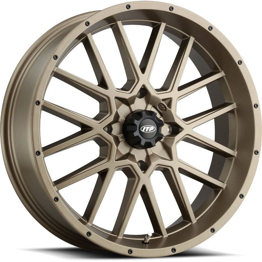 ITP Storm Series Hurricane Wheel Bronze 18x6.5 4/137 4+2.5 1822515729B