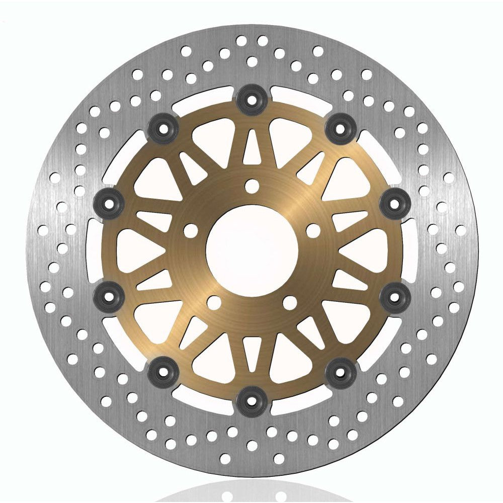 BikeMaster Brake Rotor For Suzuki GSX750 1997-2003 Contour Front Silver