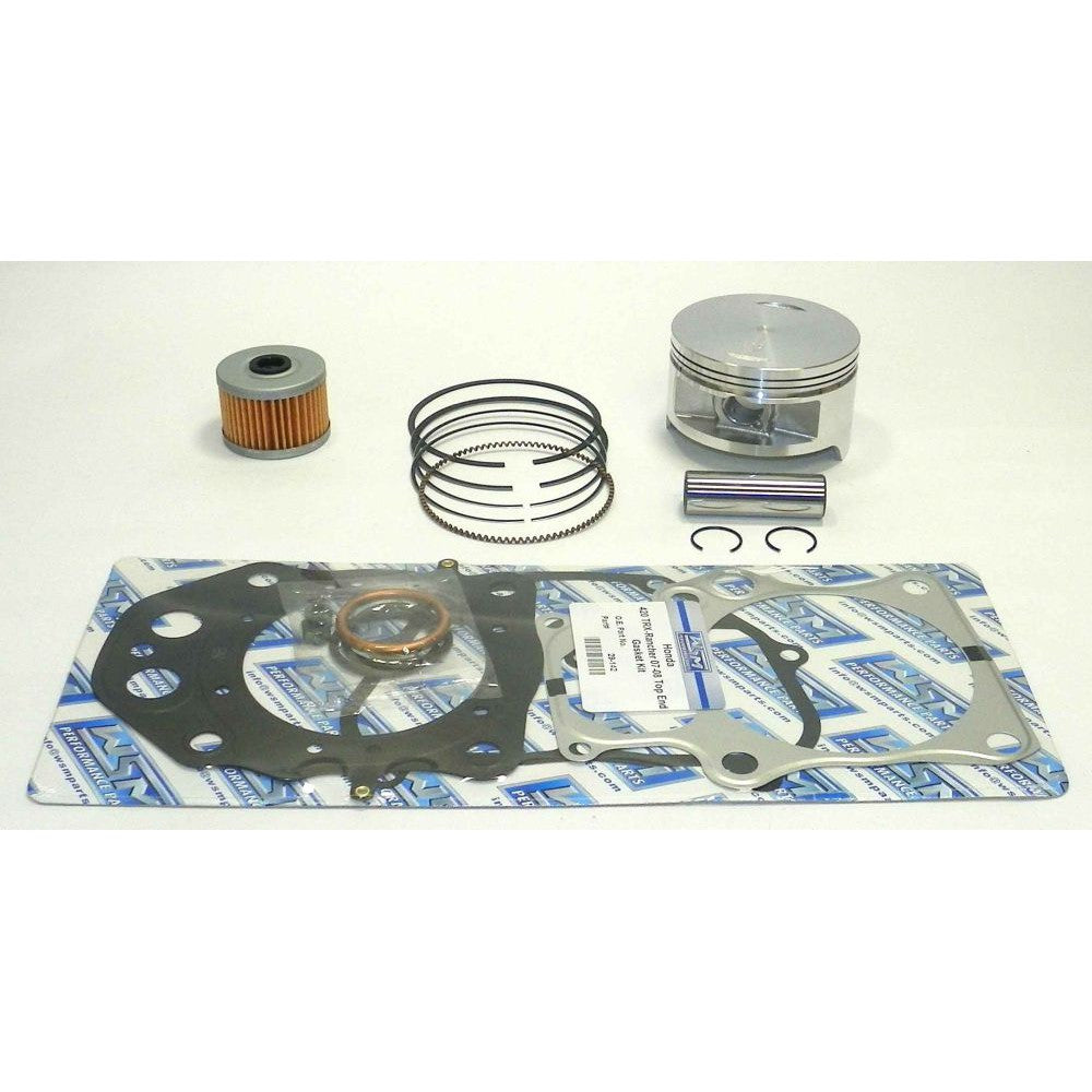 WSM Top End Rebuild Kit For Honda 420 TRX 07-08 1mm Over 54-231-14