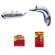Fatty Exhaust Pipe Turbinecore 2 Silencer & O-Ring Kit for KTM 125 SX 2012-2014