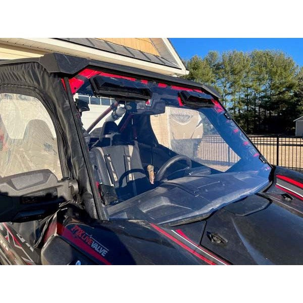Seizmik Toolless Versa-Vent UV Resistant Polycarbonate Windshield 50-50494KIT
