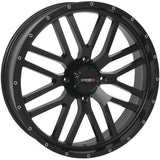 Rueda System 3 ST-3 con Beadlock simulado en negro mate, 24 x 6,5, 4/137, 4+2,5 (+10 mm)