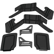 Hardstreet Ryt-There Saddlebag Shelf Set Charcoal - HSL-1024-SBSH-HD-BB