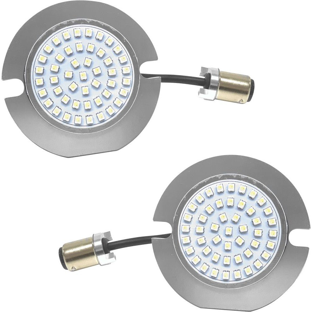 Letric Lighting Flat Switchback Turn Signal Insert White/Amber