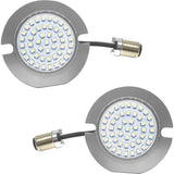 Letric Lighting Flat Switchback Turn Signal Insert White/Amber