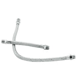 Juego de líneas de aceite para caja de balancines de acero trenzado Bikers Choice para Harley-Davidson FX 1971-1984