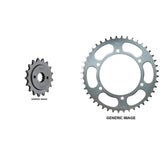 Front and Rear Steel Sprocket Kit for OFFROAD KAWASAKI KL250 KLR 1985-2005