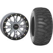 Set of 2 Mounted Wheel and Tire Kit Wheel: 15x7 6+1 4/137 Tire: 32x10-15 2 Ply