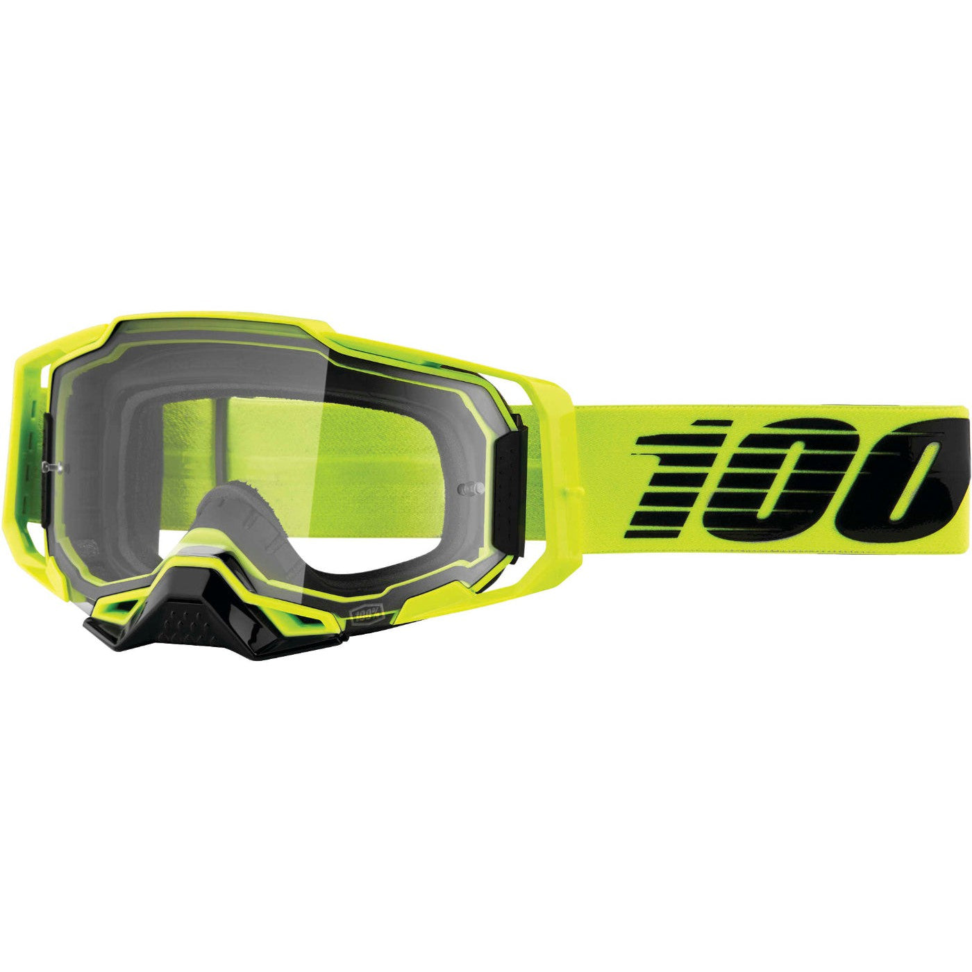 100% Armega Goggles Nuclear Circus with Clear Lens - 50700-356-02