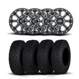 Rines ITP Velocity Inertia de 15" en negro mate y neumáticos Coyote [32x10R-15]