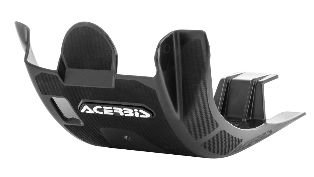 Acerbis Black MX Style Skid Plate - 2657600001