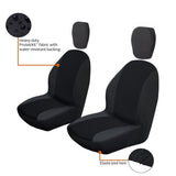 Funda para asiento tipo butaca Quadgear UTV, color negro - 18-144-010403-00