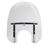 National Cycle Clear Dakota 4.5 Windshield With Mount Kit, Straight Forks