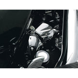 KURYAKYN CHROME SOLENOID COVER FOR 1990-2006 HARLEY BIG TWIN STARTERS EACH 9050