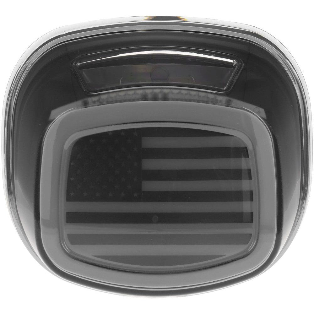 Kuryakyn Tracer Smoke US Flag LED Taillights with License Light 2926