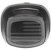 Kuryakyn Tracer Smoke US Flag LED Taillights with License Light 2926