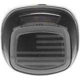 Kuryakyn Tracer Smoke US Flag LED Taillights with License Light 2926