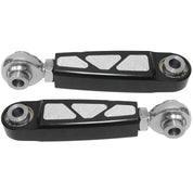 Modquad Adjustable Sway Bar Link Front Black RZR-SW-XPT-F-BLK