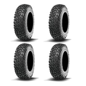 Full Set Of Maxxis Workzone Radial (6 Ply) UTV Tires 25x8R-12 (4)