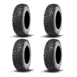 Full Set Of Maxxis Workzone Radial (6 Ply) UTV Tires 25x8R-12 (4)