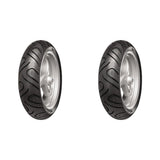 CONTINENTAL Zippy 1-Performance Scooter Front/Rear Tire Set, 120/70-10