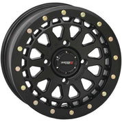 System 3 SB-6 Beadlock Matte Black Wheel 15x7 4/137 6+1 (+45mm) 15S3-6538