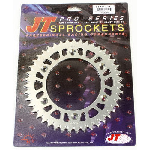 Jt Sprocket JTA210.43  Jt Rear Alloy Sprocket (jta210), 43 Tooth