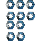 Set of 5 Pyramid Type Washer 7/16 4