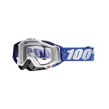 100% Gen1 Racecraft Goggles Cobalt Blue with Clear Lens - 50100-002-02
