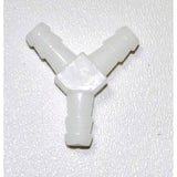 WSM 1/4'' x 1/4'' x 1/4'' Plastic Y Fitting 006-527