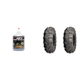 Juego de 2 neumáticos traseros ITP Mud Lite XL 27x10-12 de 6 capas con sellador QUADBOSS