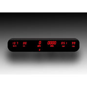 Intellitronix 6 Gauge Digital Universal Panel DP10002 - Red