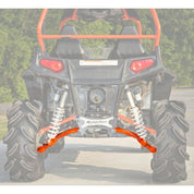 High Lifter Rear Lower Orange Control Arms For Polaris Models MCRLA-RZRS-O