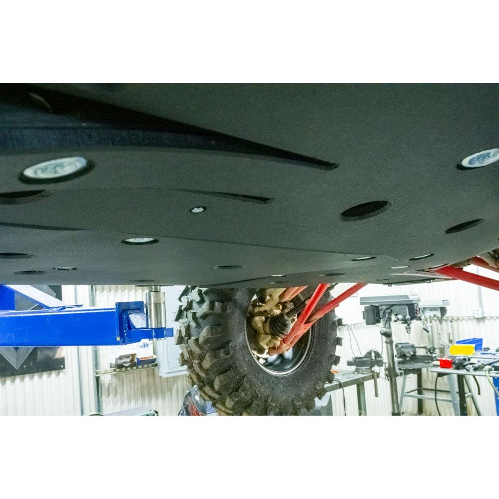 Seizmik UHMW Skid Plate Kit with Integrated Tree Kickers/Rock Sliders