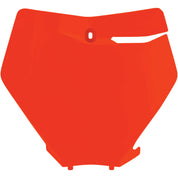 Acerbis 16 Orange Front Number Plate for KTM - 2736275226