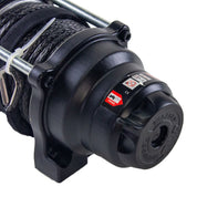 Viper Midnight UTV Winch Kit 3000 lb With 50 Feet Black Synthetic Rope With Mount