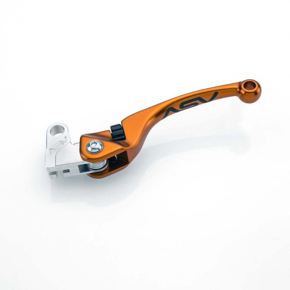 ASV Orange F4 Offroad Model Clutch + Brake Lever Pair Pack BCF41506SH-O