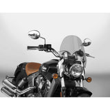 National Cycle Gray SwitchBlade Deflector Quick Release Windshield With Mount Kit, Straight Forks For Honda VT1300CS 10-14