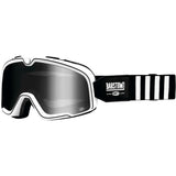 100% Barstow Goggles Coda with Silver Mirror Lens - 50002-383-02