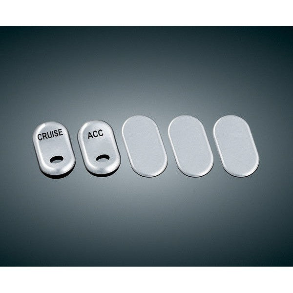 KURYAKYN STAINLESS ROCKER SWITCH COVERS FOR 2006-2013 HARLEY FLHX FLHXI HD 7233