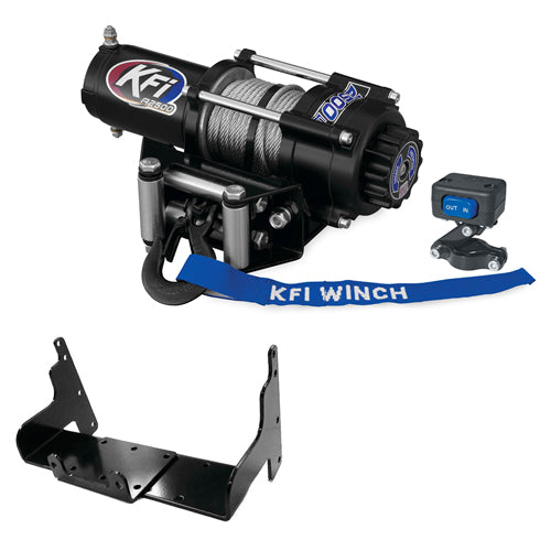 2500 lb KFI Winch Mount Combo Polaris Sportsman 500 1996-2003 & 400 2001-2003