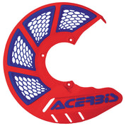 Acerbis Red/Blue X-Brake Vented Disc Cover - 2449491228