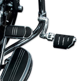 Kuryakyn Chrome Longhorn Offset Highway Trident Pegs 1-1/4" Guard Harley Honda