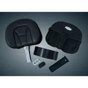 Kuryakyn Plug N Go Driver Stock Seat Backrest Removable Pouch Honda Goldwing GL