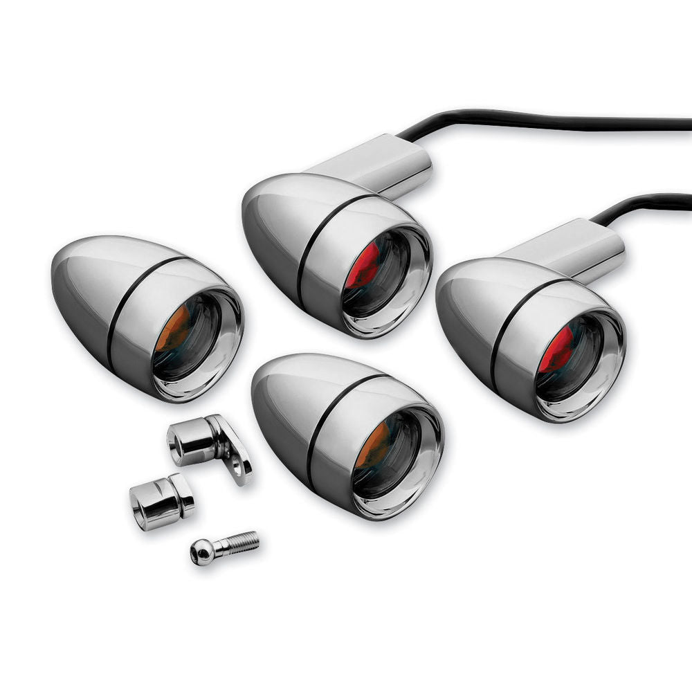 KURYAKYN LATE STYLE TURN SIGNAL KIT 2000-2007 HARLEY FX SOFTAILS, FATBOYS 2317