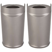Arlen Ness Smooth Titanium Fat Tire Fork Boots 20-045