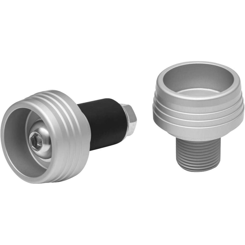 Kuryakyn Lodestar Front Axle Sliders Silver