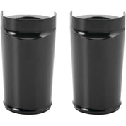 Arlen Ness Smooth Black Fork Boot Covers 20-007