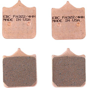 EBC Brake Pad Front Kit FA322/4HH for Ducati 749 S Mono 2004-2006