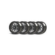 Bullite Set of 4 Rider Wheel 14X7.0 Gun Metal/Black 4/137 5+2